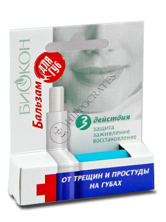 Balsam pentru buze Biokon contra crapaturilor 4,6 g