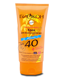 Биокон Солнцезащит.серия крем для загара SPF-40