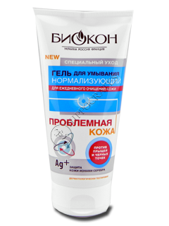 Biokon Ten problematic Gel normalizant pentru spalarea fetei