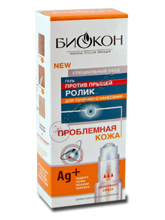 Biokon Ten problematic gel roll-on contra acneei