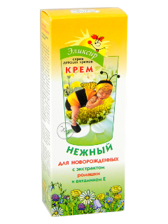 Eliksir crema-balsam pentru copii gingasa cu extract de musetel si vitamina E