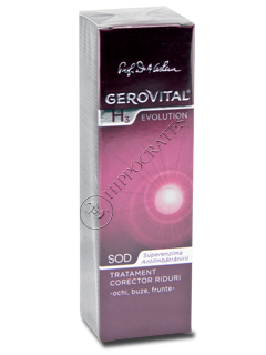 Gerovital H3 Evolution tratament corector riduri (ochi, buze, frunte)