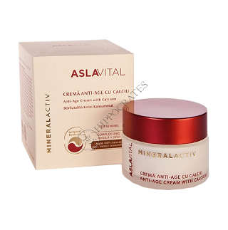 Aslavital Mineralactiv crema anti-age cu calciu