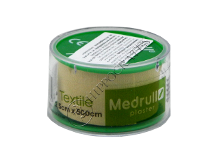 Пластырь MEDRULL Textile 2,5 см х 5 м рулон