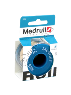 Пластырь MEDRULL Silk 2,5 см х 5 м рулон