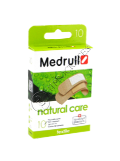 Пластырь MEDRULL Natural Care (1.9x7.2 см-6 шт, 2.5x7.2 см-4 шт.) № 10