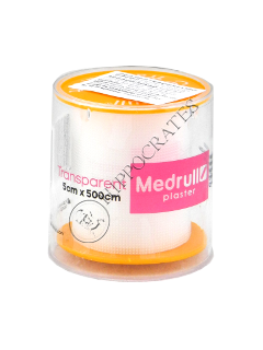 Пластырь MEDRULL Transparent 5 см х 5 м рулон