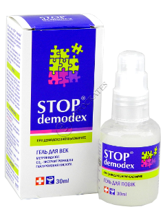 STOP DEMODEX gel pentru pleoape