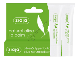 Ziaja Natural Olive. Balsam pentru buze + balsam p/u buze