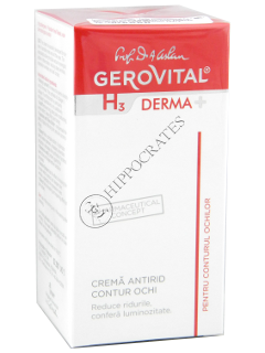 Gerovital H3 Derma+ crema antirid contur ochi