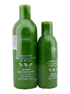 Ziaja Natural Olive. Sampon + Balsam pentru par