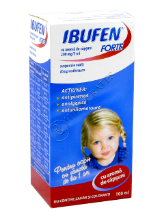 Ibufen forte cu aroma de capsuni
