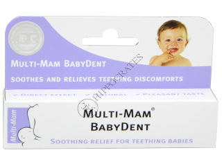 Multi-Mam BabyDent Gel pentru calmarea durerii la eruptia dentara