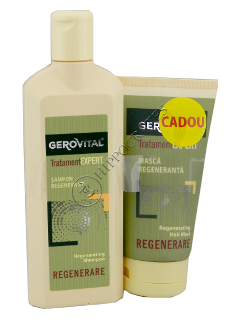 Gerovital Tratament Expert Pachet Promo sampon regenerant + masca regeneranta 