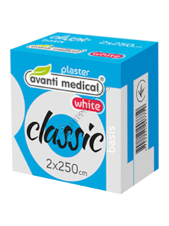 Пластырь MEDRULL Classic White 2 см x 2,5 м рулон