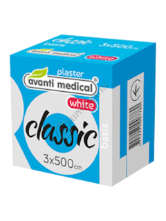 Пластырь MEDRULL Classic White 3 см x 5 м рулон