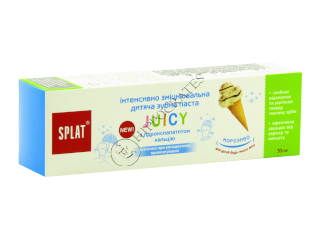 Pasta de dinti p/u copii Splat Juicy Ice-cream Inghetata intarire
