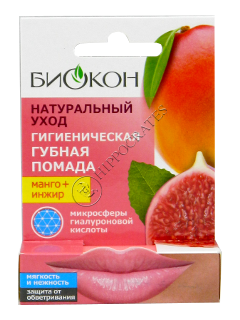 Balsam pentru buze Biokon mango + smochine 4,6 g
