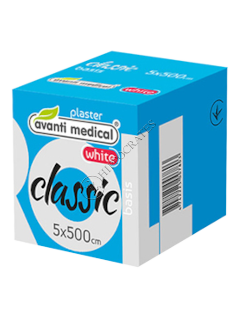 Пластырь MEDRULL Classic White 5 см x 5 м рулон