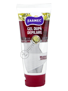 Farmec gel dupa depilare cu argan 