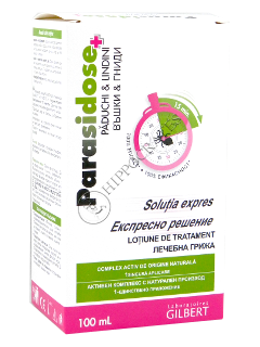 Parasidose Expres (lotiune, pieptene, casca)