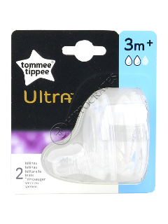 Tetine ULTRA cu flux mediu (3+) 2 buc./42401068