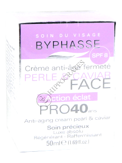 Byphasse Anti-Aging crema fata perle si caviar C(dupa 40 ani)