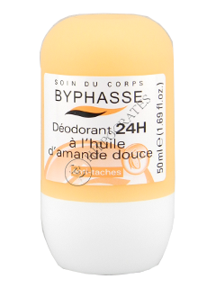 Byphasse Deodorant Roll-on 24h Sweet Almond Oil