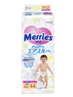 MERRIES Size XL №44 12-20kg (SJ) scutece