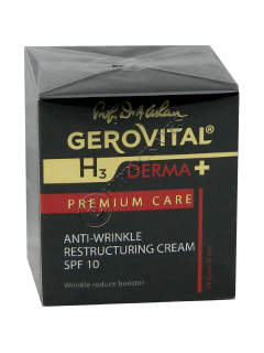 Gerovital H3 Derma+ Premium Care crema Antirid Restructuranta SPF 10