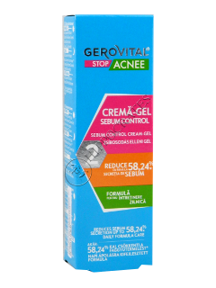 Gerovital Stop Acnee crema- gel sebum control 