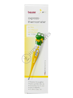 Beurer Экспресс-термометр электронный с гибким наконечником BY11 (лягушка)