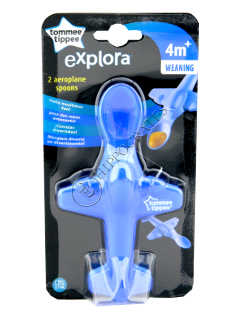 Lingurite Aeroplane light blue (4+) 2 buc./44678041