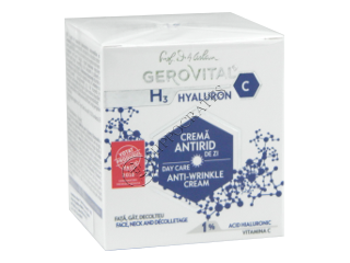 Gerovital H3 Hyaluron C Crema antirid de zi 50 ml