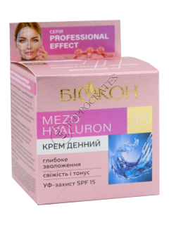 Biokon Professional Efect Crema zi Mezo Hyaluron SFP 15., 35+