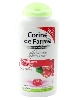 Corine de Farme Crema de dus purificatoare cranberry