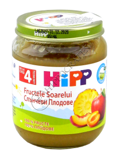 HIPP Fructe, Fructele Soarelui (4 luni) 125 g /4224/