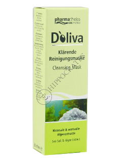 Др. Тайсс DOLIVA очищающая маска Sea Salt  Algae Extract