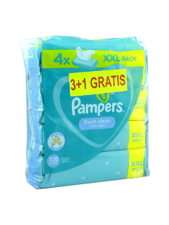 Pampers Baby Fresh Clean Aloe № 80 3+1