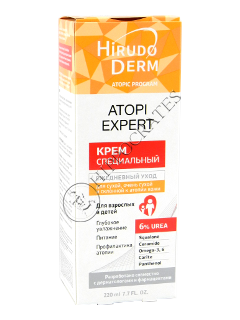 Biokon Hirudo Derm AP Atopi Expert crema p/piele uscata, atopica(Urea 6%) copii si adulti 220 ml