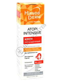 Biokon Hirudo Derm AP Atopi Intensive crema p/piele uscata, atopica(Urea 8%) copii si adulti 100 ml