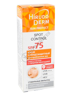 Biokon Hirudo Derm Protectie Solara SPF 75 Spot Control Cremă superprotectie pentru zone cu probl/