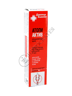 Биокон Доктор Биокон Атопи Актив крем для атопической кожи (6% мочевина)