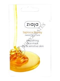 Зиажа маска разглаживающая Tapioca Honey для сухой и чувствительной кожи 