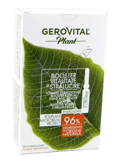 Gerovital Plant booster vitalitate si stralucire fiole №10