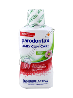 Apa de gura Parodontax Daily Gum Care Herbal Twist