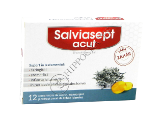 Salviasept Acut fara zahar