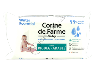Baby Water Essential Servetele Umede pentru copii (Biodegradabile) № 56