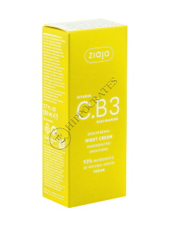 Ziaja Vitamin C, B3 Niacinamide Crema de noapte