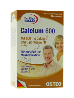 Calcium + vitamin D, K, E